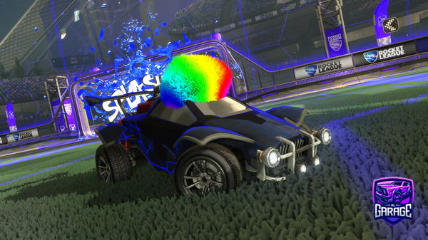 A Rocket League car design from Onk1_Donky