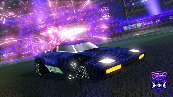 A Rocket League car design from VenaticTech8