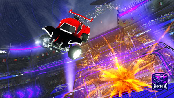 A Rocket League car design from itstherealchamoy