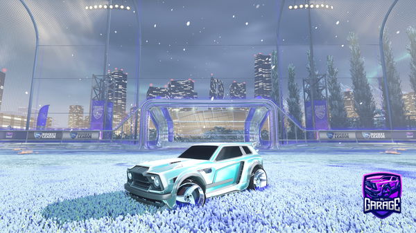 A Rocket League car design from aussyAsh_