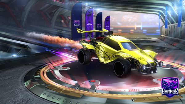 A Rocket League car design from Jakebydo