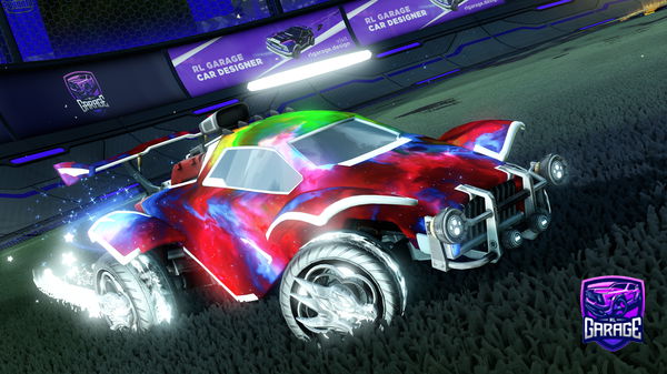 A Rocket League car design from KFcutler