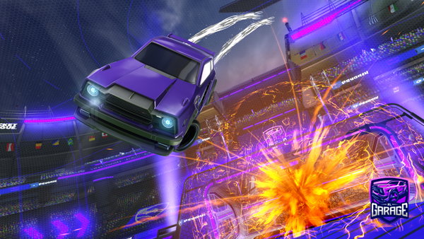 A Rocket League car design from lightningpro313