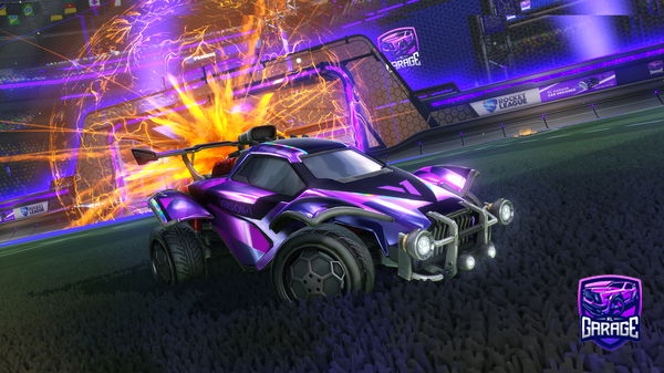 A Rocket League car design from Wombastick