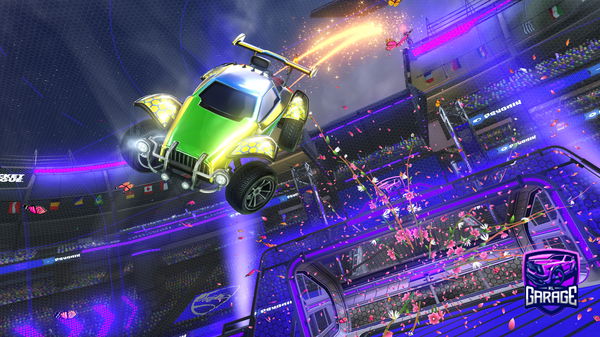 A Rocket League car design from MateX_FT