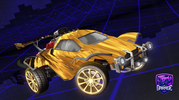 A Rocket League car design from hamood_5046