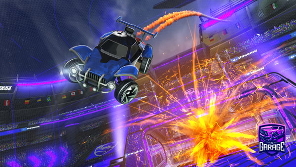 A Rocket League car design from CoolCookies