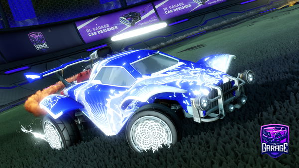 A Rocket League car design from Trev218650