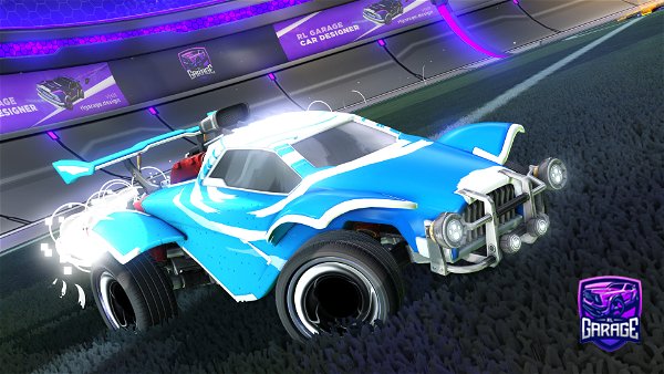 A Rocket League car design from Ninjafan