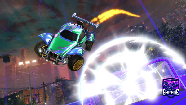 A Rocket League car design from Dash9999