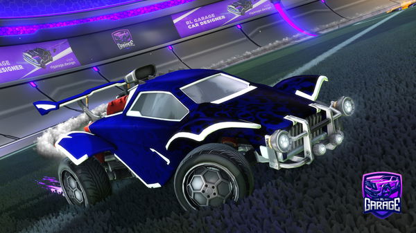 A Rocket League car design from Karrot8