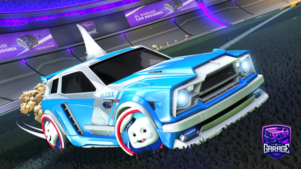 A Rocket League car design from NeebbeR