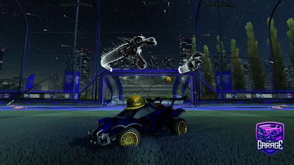 A Rocket League car design from shawermah
