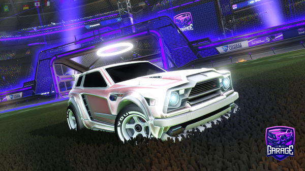A Rocket League car design from GBTzombie