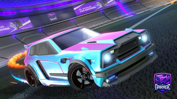 A Rocket League car design from Fennec_goalkepper