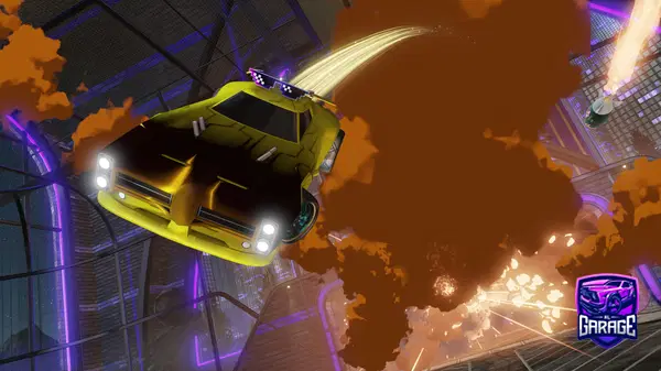 A Rocket League car design from BBQB3TTER