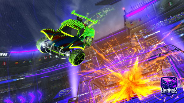 A Rocket League car design from Noobybony