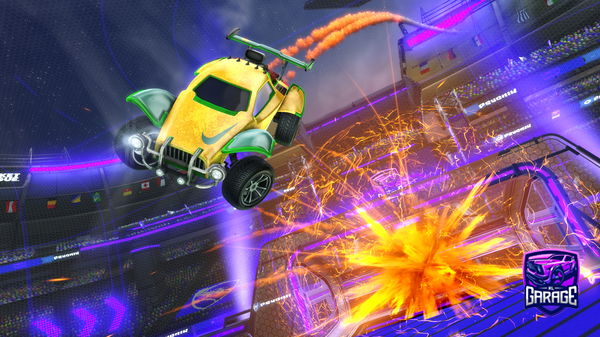 A Rocket League car design from Not-bad-tm8