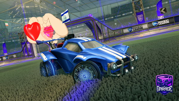 A Rocket League car design from ItsGiuze