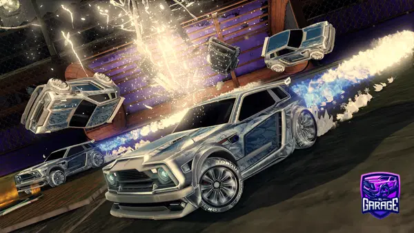 A Rocket League car design from burhank67