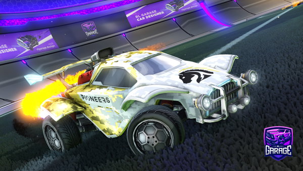 A Rocket League car design from Diggles808