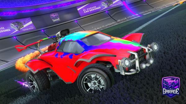 A Rocket League car design from Maliketh