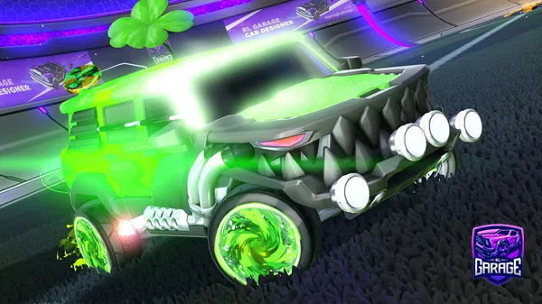 A Rocket League car design from sumsang