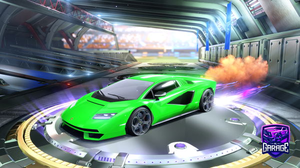 A Rocket League car design from sklerklekot