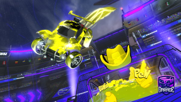 A Rocket League car design from VenusaurGamer
