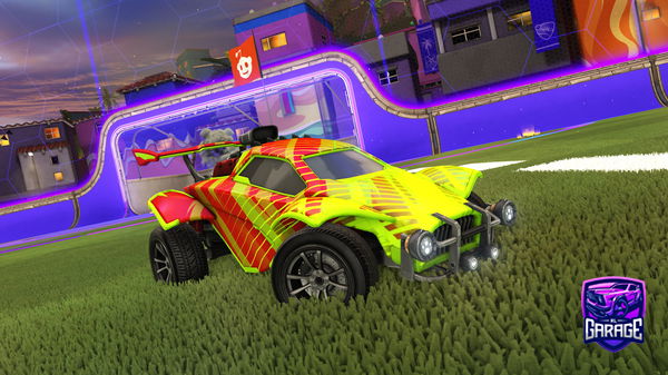 A Rocket League car design from galaxy10