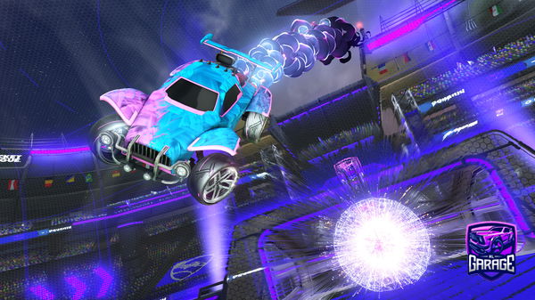 A Rocket League car design from Shuori