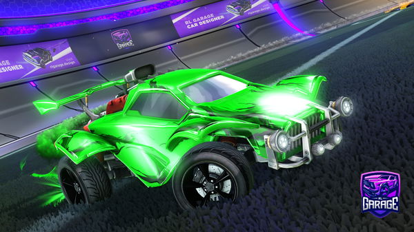 A Rocket League car design from MaikelTC