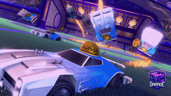 A Rocket League car design from relyttyler