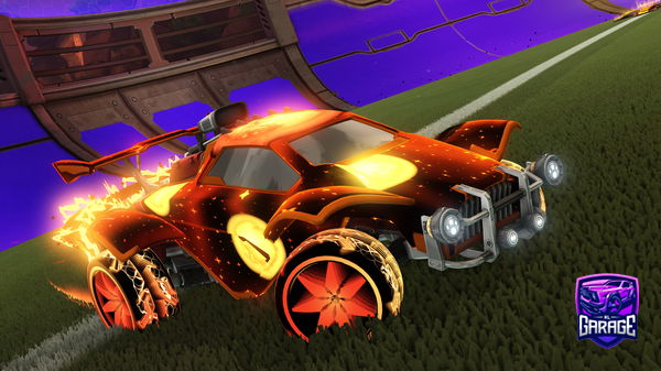 A Rocket League car design from BrokeAsAJoke2trade