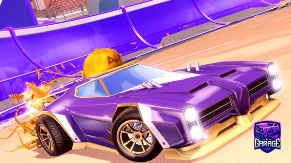 A Rocket League car design from LLyusic