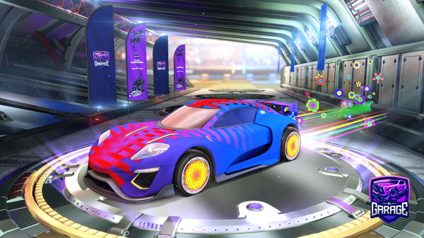 A Rocket League car design from SirTaco32