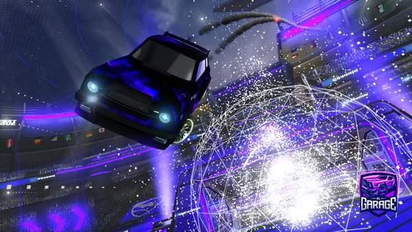 A Rocket League car design from Mohamedhany590