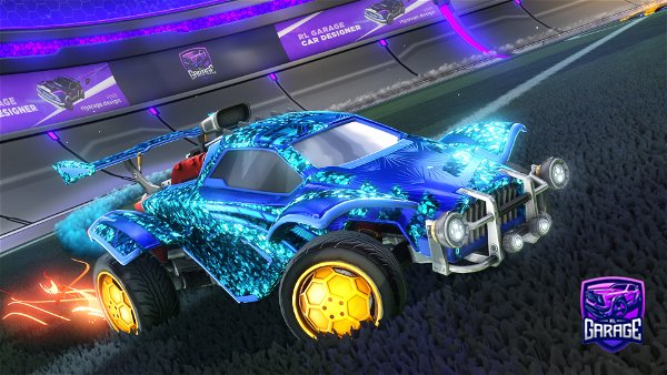 A Rocket League car design from Nate_CantRelate