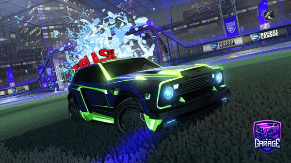 A Rocket League car design from AlanFlatline