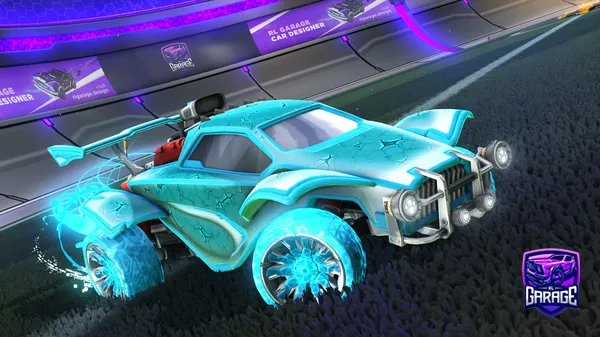 A Rocket League car design from RWJ