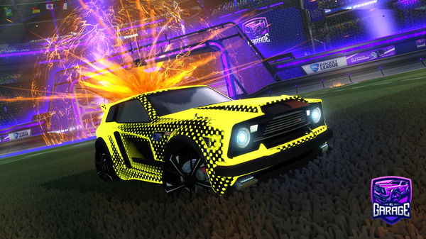 A Rocket League car design from JAY12308
