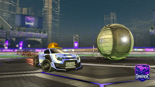 A Rocket League car design from Xaviqxaviq