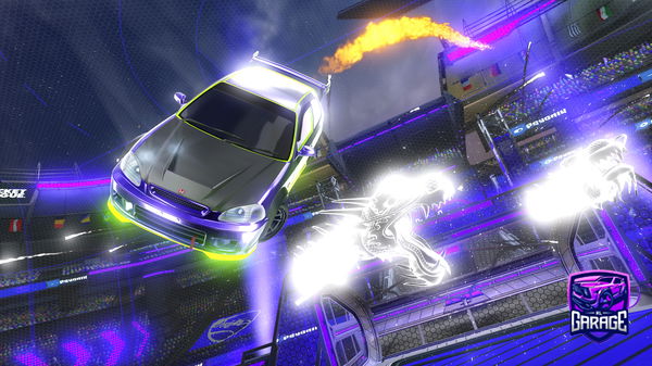 A Rocket League car design from DP27416