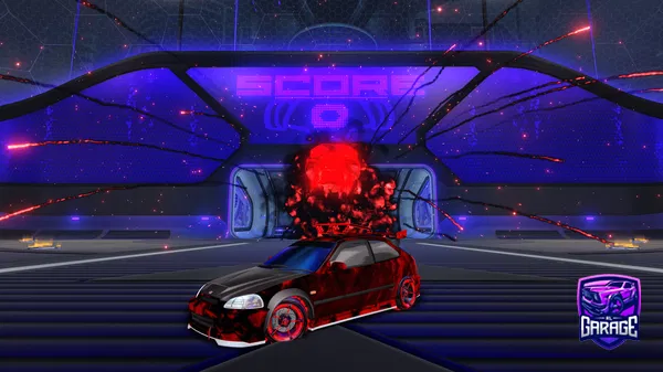 A Rocket League car design from Tyler_Streamz101