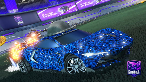 A Rocket League car design from jelly_naar