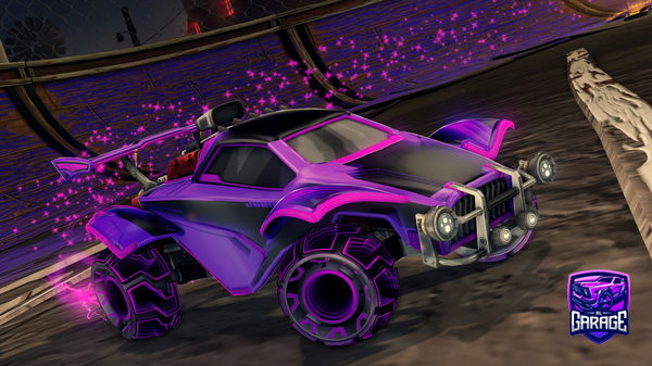 A Rocket League car design from WallabyWill