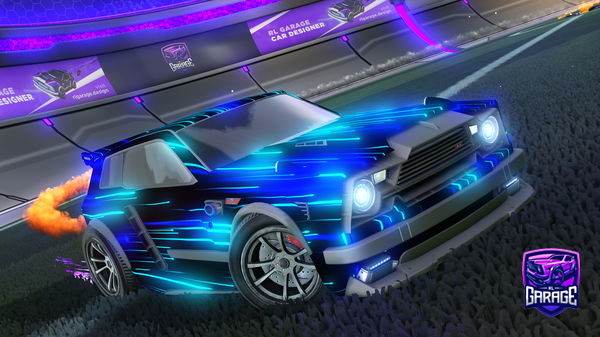 A Rocket League car design from Zer00z