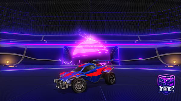 A Rocket League car design from PRPLWINGS