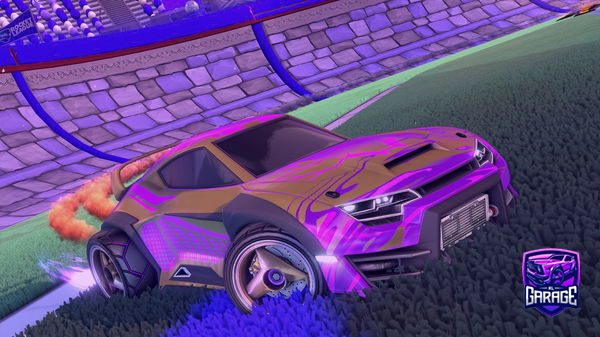 A Rocket League car design from Zarif98