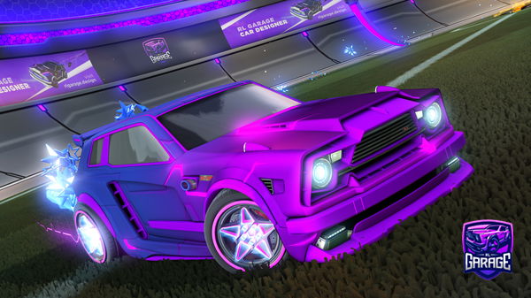 A Rocket League car design from HoopFestBaller30